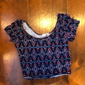 Delia’s crop top